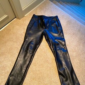 ORIGINAL GUCCI LEATHER PANTS MEN SIZE 52